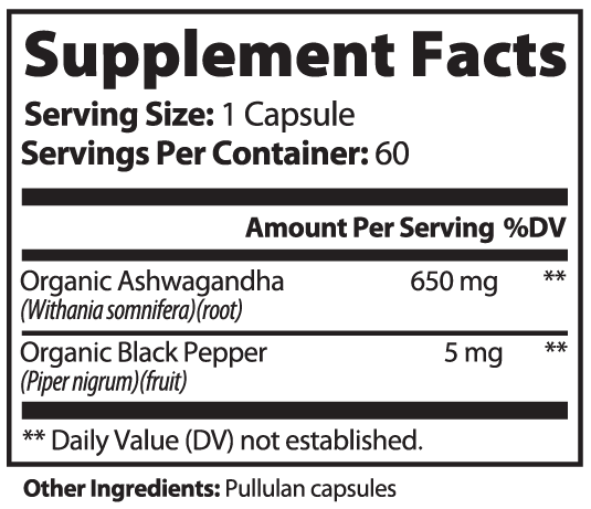 Ashwagandha Capsules (60)