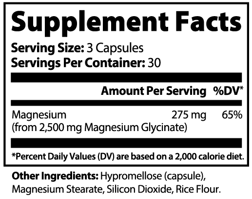 Magnesium Glycinate Capsules (90)