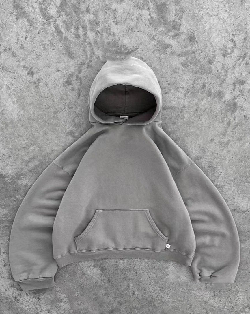 Unisex Plain Cotton Hoodie