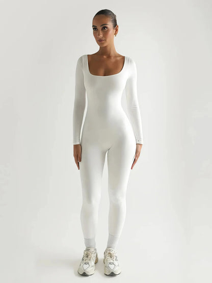 Snatching Long Sleeve Jumpsuit