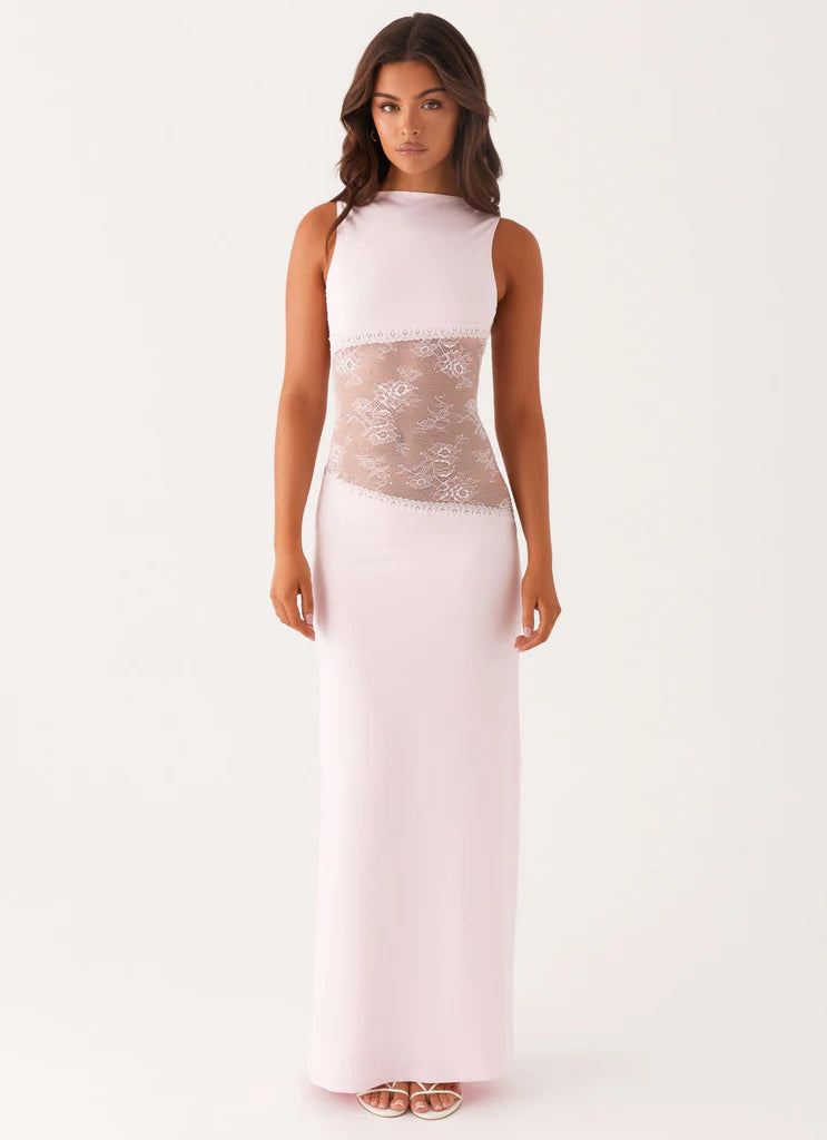 Waist Illusion Maxi Dress V2