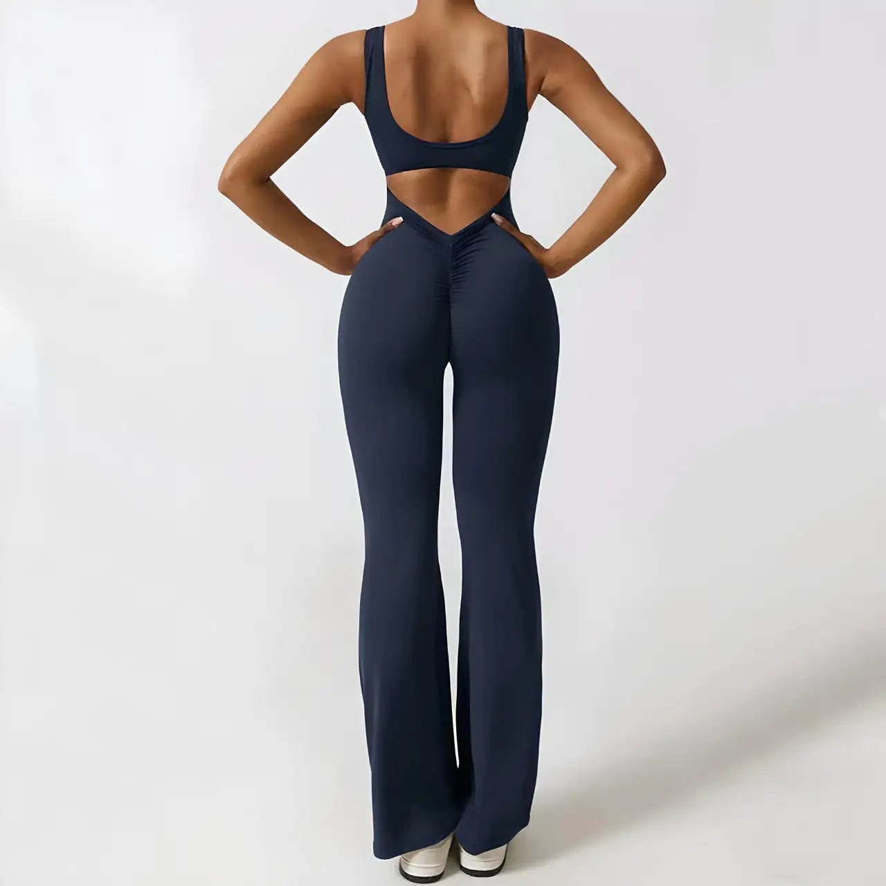 Silhouette Flared Jumpsuit