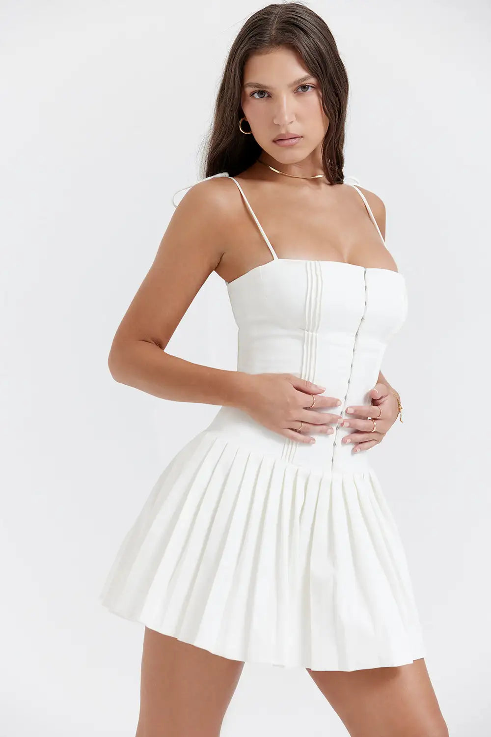 Juliette Pleated Dress