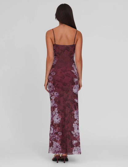 Rosé By The Bottle Maxi Dress