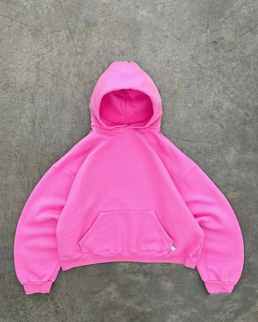 Unisex Plain Cotton Hoodie