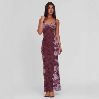 Rosé By The Bottle Maxi Dress