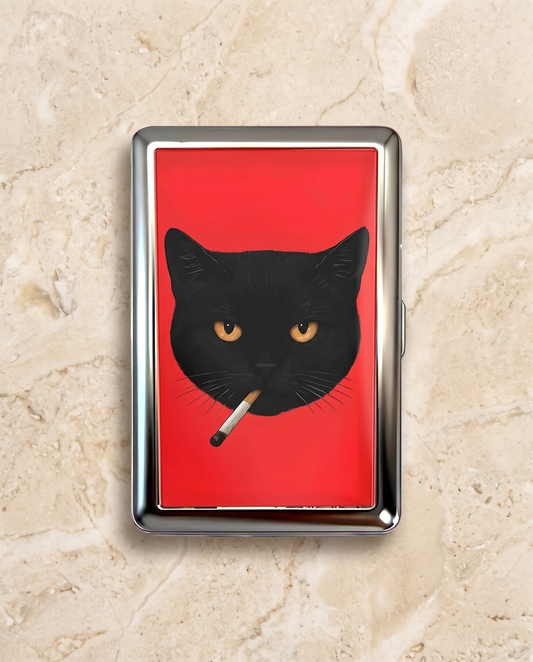 Vintage Metal Card Holder