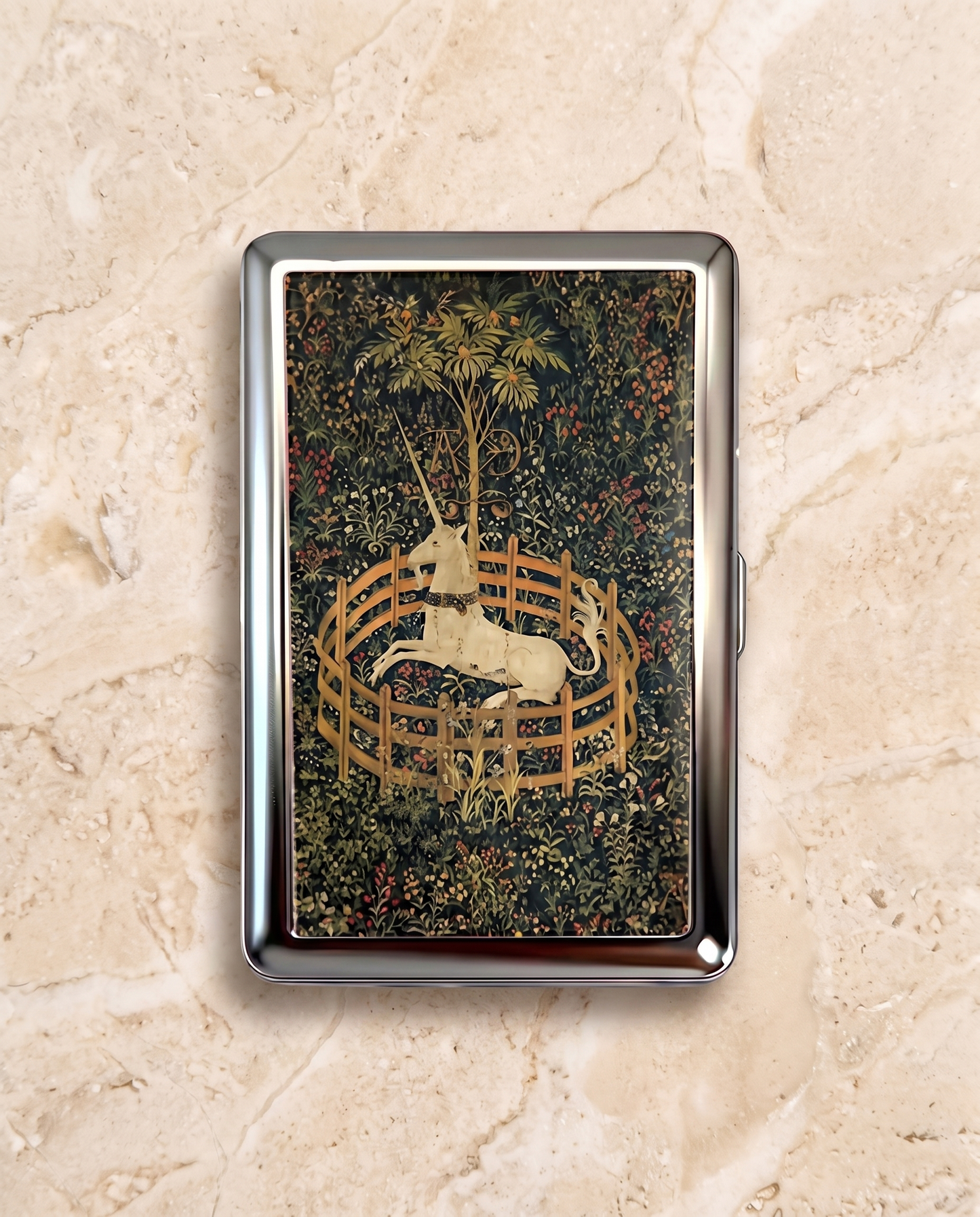 Vintage Metal Card Holder