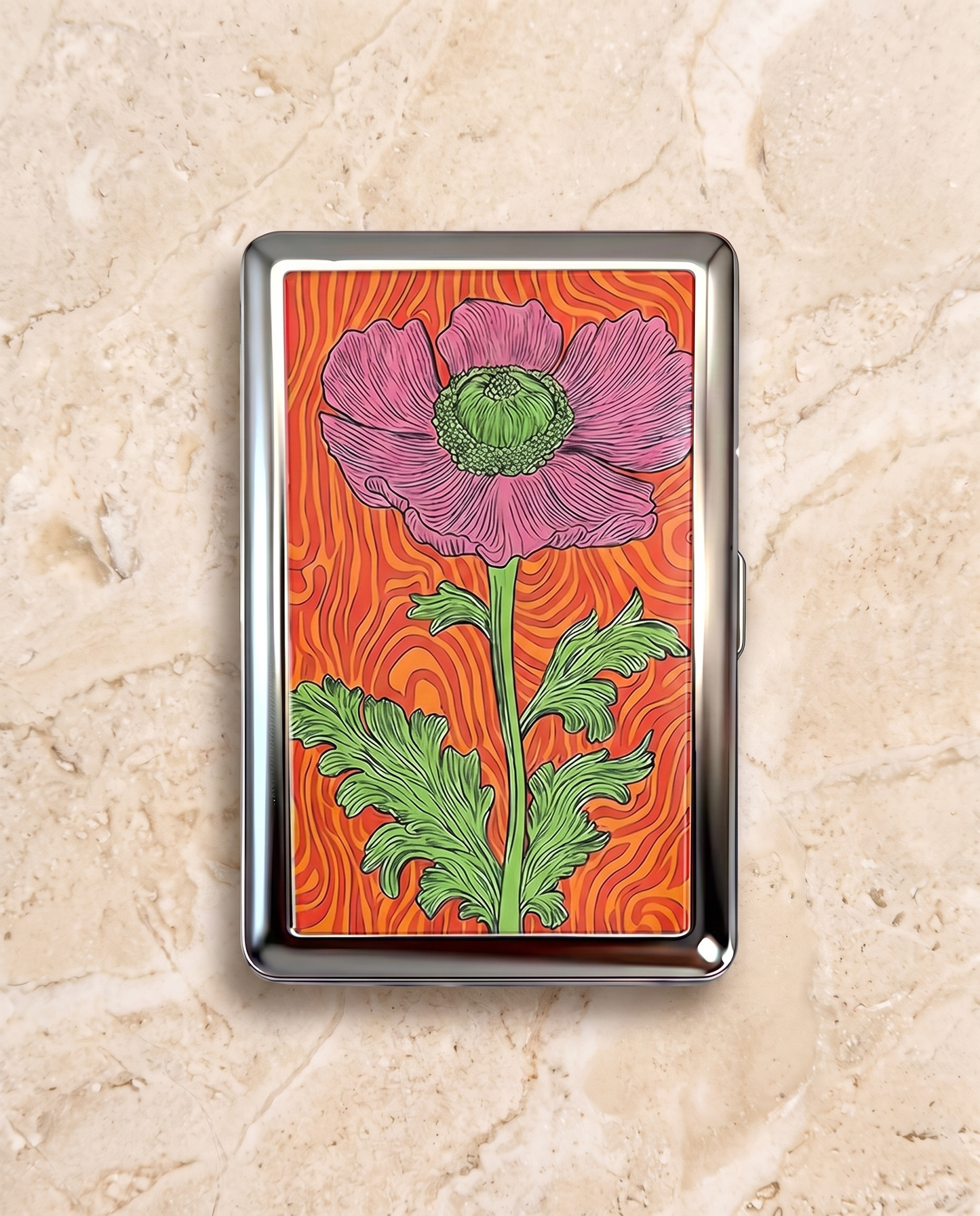 Vintage Metal Card Holder