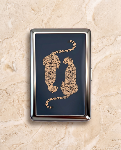 Vintage Metal Card Holder