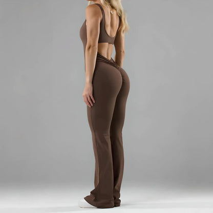 Silhouette Flared Jumpsuit